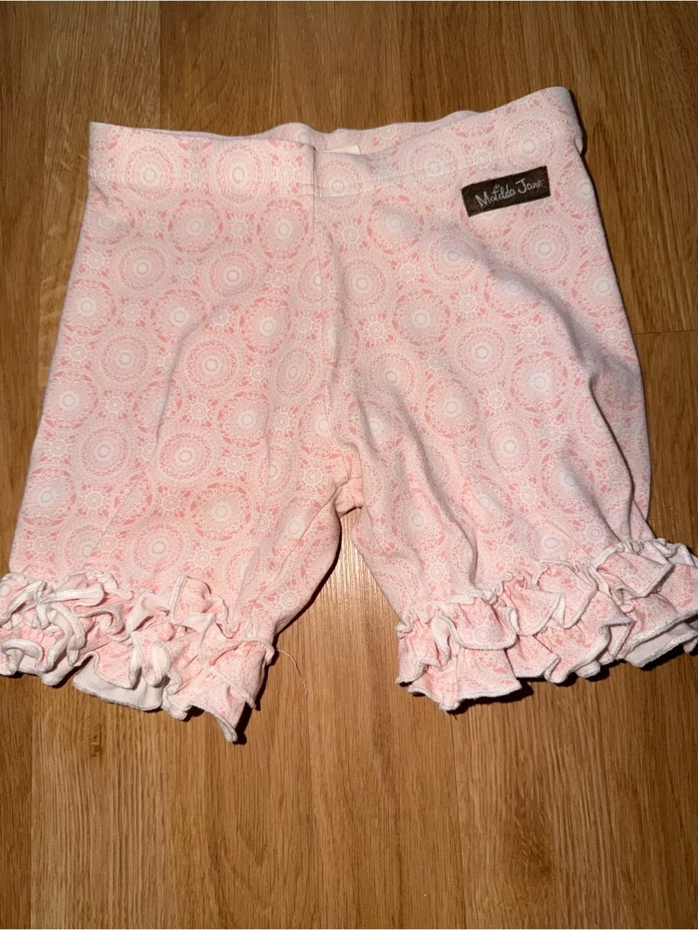 Matilda Jane Light Pink Ruffle Hem Shorts